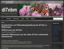 Tablet Screenshot of dl7nbm.mittenwald-ferienzeit.de